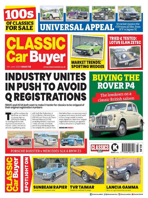 Title details for Classic Car Buyer by Kelsey Publishing Ltd - Available